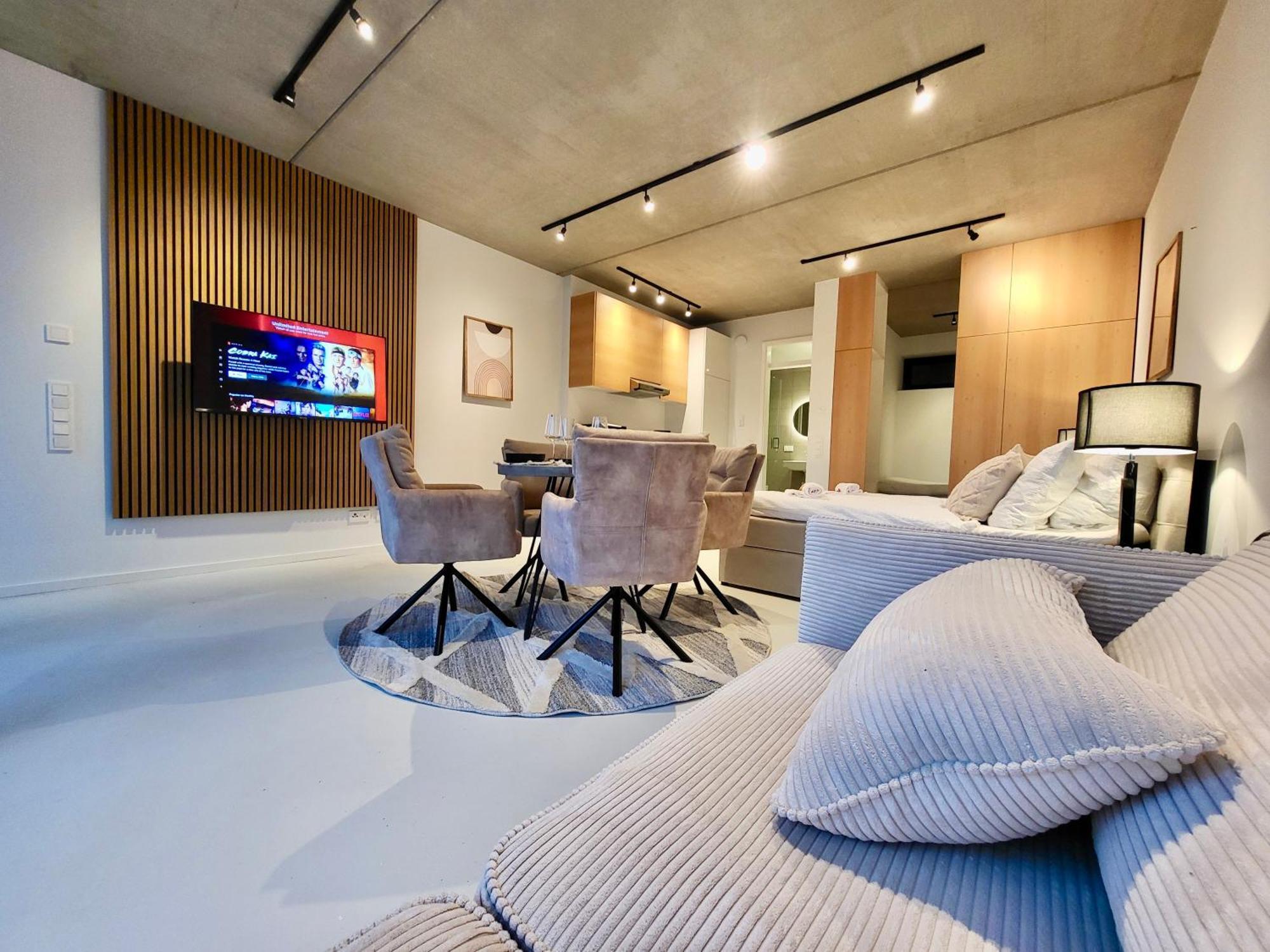 Sioux: Stilvolles Designapartment Am Bodensee Bodolz Eksteriør bilde