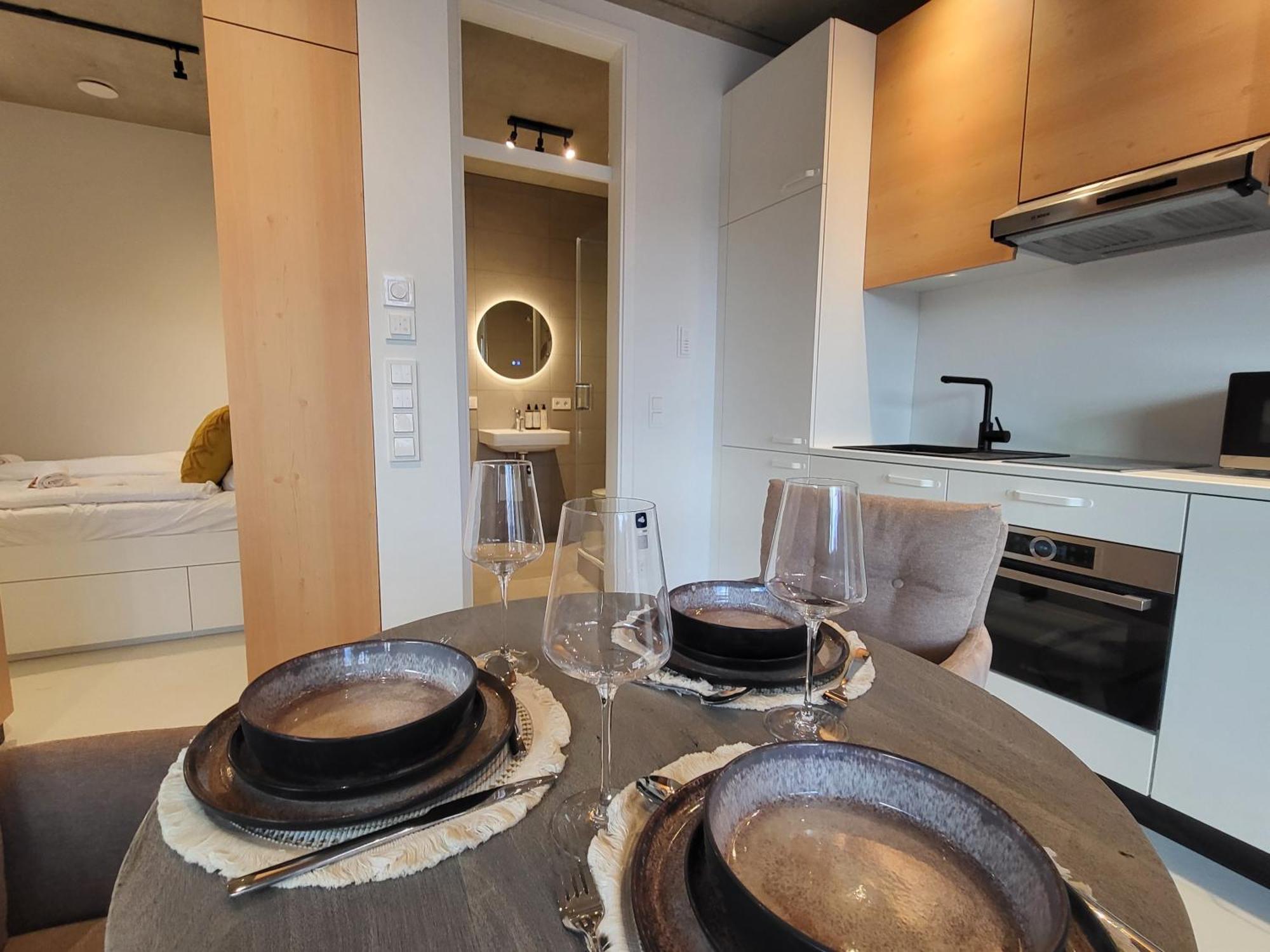Sioux: Stilvolles Designapartment Am Bodensee Bodolz Eksteriør bilde