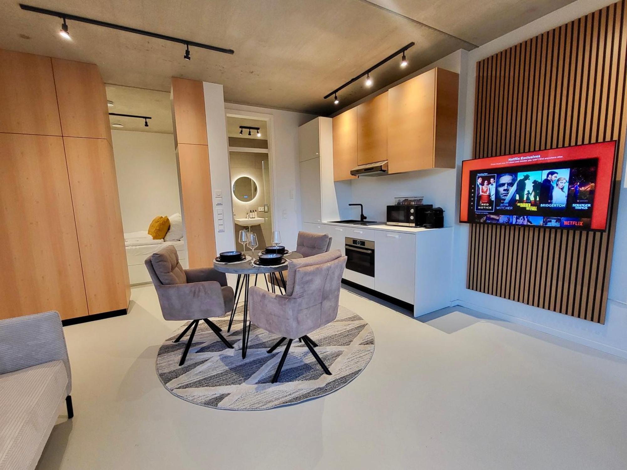 Sioux: Stilvolles Designapartment Am Bodensee Bodolz Eksteriør bilde